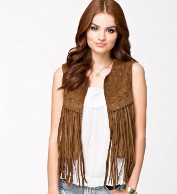 Playful Leather Vest
