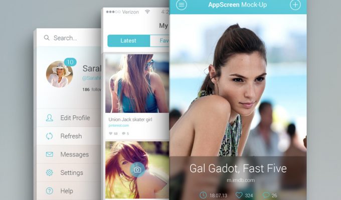 Fashion App Design