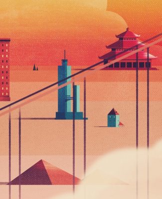Futuristic Modern City