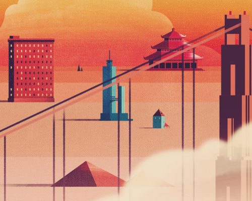 Futuristic Modern City