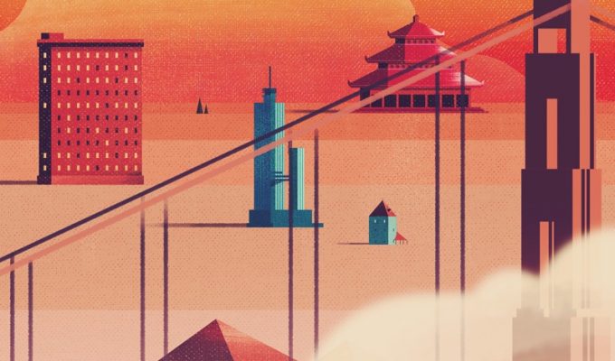 Futuristic Modern City